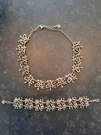 Dolce Vita Ketting & Armband Set - Zilverkleurig, Verstelbaar, Ophalen of Verzenden, Zo goed als nieuw, Zilver