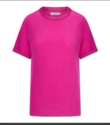 Top zijde Tom pink roze, merk Janice beschikbaar voor biedingen