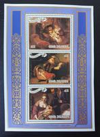 Cook Islands 1987 Kerstmis Rembrandt Michel blok 183 pf, Postzegels en Munten, Postzegels | Thematische zegels, Verzenden, Postfris
