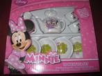 Kinderserviesje Minnie Mouse 10 delig., Ophalen of Verzenden, Overige figuren, Nieuw, Servies