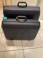 Kofferset Samsonite, Gebruikt, Hard kunststof, 45 tot 55 cm, Slot