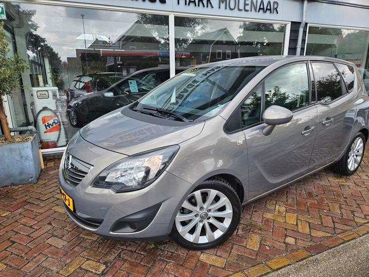 Opel MERIVA 1.4 Turbo Cosmo, Auto's, Opel, Te koop, Meriva, ABS, Airbags, Airconditioning, Bochtverlichting, Boordcomputer, Centrale vergrendeling