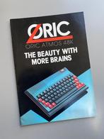 Brochure van de ORIC ATMOS 48K computer uit 1984, Computers en Software, Vintage Computers, Ophalen of Verzenden