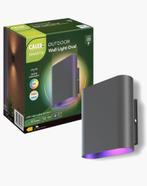 2 x Calex Smart Outdoor Wandlamp Oval - Nieuw!, Kunststof, Minder dan 50 watt, Wandlamp, Nieuw