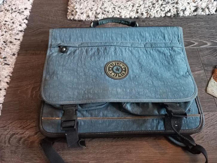 Kipling Rugzak / Tas - Blauw, Sieraden, Tassen en Uiterlijk, Tassen | Schooltassen, Gebruikt, Rugtas, Blauw, Ophalen of Verzenden