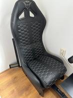 GXT 1155 Rally zwarte race simulator stoel, Spelcomputers en Games, Spelcomputers | Sony PlayStation Consoles | Accessoires, Ophalen