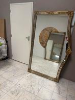 Grote Gouden Spiegel met Ornamenten, Ophalen, Zo goed als nieuw, 75 tot 100 cm, 150 tot 200 cm