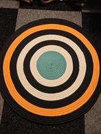 Rond Kleed met Kleurrijke Cirkels Ikea lattjo, 50 tot 100 cm, Rond, Wit, Zo goed als nieuw
