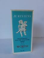 OLD VERSION Worth Je Reviens deodorant eau de cologne spray, Verzenden, Gebruikt, Miniatuur, Gevuld