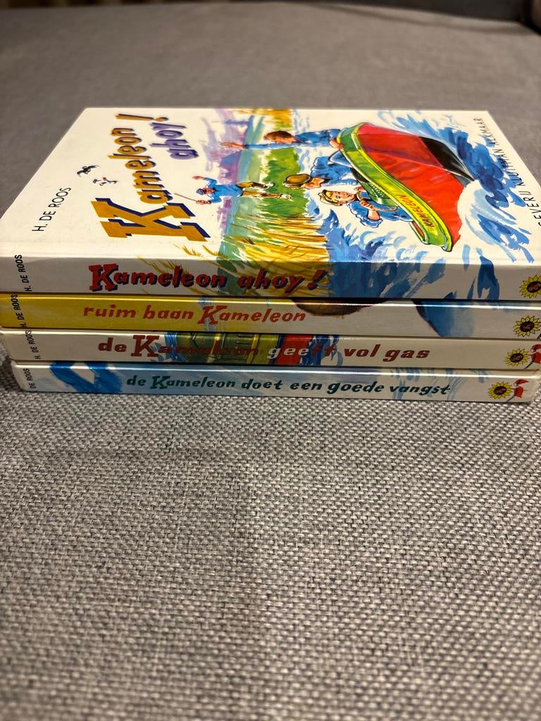 Kameleon boeken - 4 stuks, Ophalen, Gelezen, Fictie algemeen