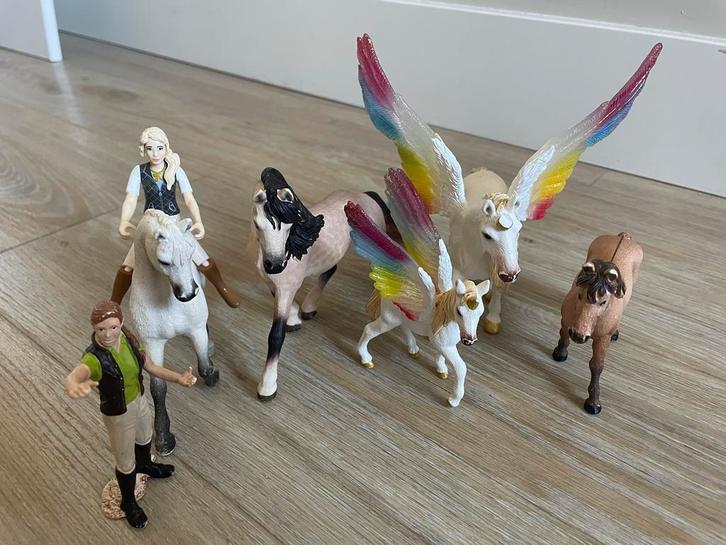Schleich Paarden en Figuren - Set of Los, Kinderen en Baby's, Speelgoed | Actiefiguren, Gebruikt, Ophalen of Verzenden