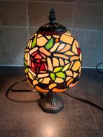 Mooie "Tiffany" tafellamp. Als nieuw!, Huis en Inrichting, Lampen | Tafellampen, Ophalen, Zo goed als nieuw, Minder dan 50 cm