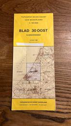 Topografische kaart Blad 30 Oost s-Gravenhage, Ophalen of Verzenden, Nederland, Landkaart, Zo goed als nieuw