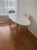 Eettafel Ovale, Huis en Inrichting, Tafels | Eettafels, Zo goed als nieuw, 150 tot 200 cm, Rechthoekig, 50 tot 100 cm