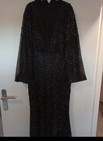 Elegante Galajurk, Ophalen, Zwart, Maat 46/48 (XL) of groter, Zo goed als nieuw