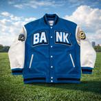 Bankzitters Jas Maat S - Collectors Item, Ophalen, Zo goed als nieuw, Maat 46 (S) of kleiner, Blauw