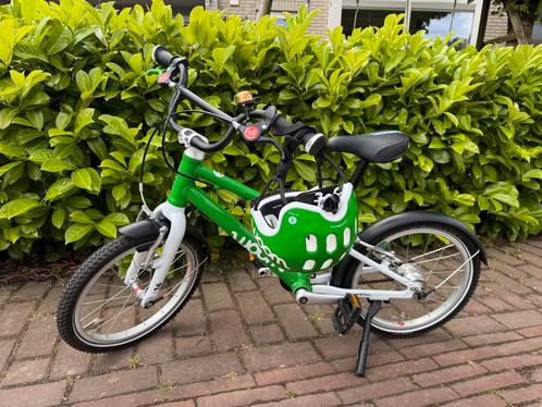 Woom 3 automatic groen, Fietsen en Brommers, Fietsen | Kinderfietsjes, Zo goed als nieuw, Minder dan 16 inch, Ophalen