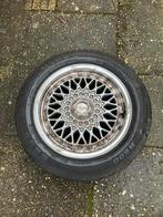 Multi steek 4x100 en 4 x 108 lenso bsx velgen met band., Ophalen of Verzenden, 15 inch, Zomerbanden, Velg(en)