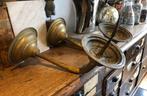 ZEER MOOIE SET KERK KANDELAARS, Ophalen of Verzenden, Koper of Brons