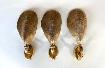 Zeldzame vintage set wandlampen Maison Jansen beschikbaar voor biedingen