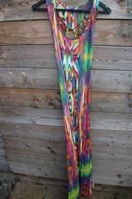 Jurk gekleurd Fantasy mt L/XL (S) aparte rug maxi Vaste OPRU, Kleding | Dames, Overige kleuren, Ophalen of Verzenden, Zo goed als nieuw