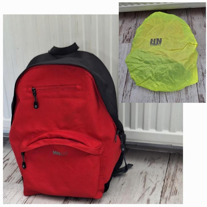 Human nature rugtas/ rugzak met regenhoes, Sieraden, Tassen en Uiterlijk, Tassen | Rugtassen, Gebruikt, Overige merken, Ophalen of Verzenden