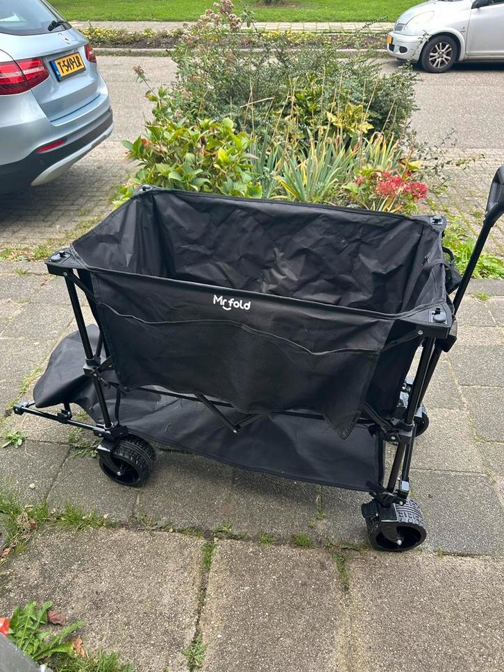 Zeer nette weinig gebruikte Bolder Kar, Caravans en Kamperen, Bolderkarren, Zo goed als nieuw, Opvouwbaar, Ophalen