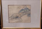 Tekening van Corneille  "Naakt", Ophalen