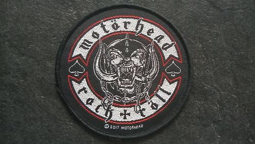 Motorhead vrij mooie rock 'n roll patch 73, Verzamelen, Muziek, Artiesten en Beroemdheden, Nieuw, Kleding, Verzenden