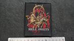 Slayer zeer mooie  Hell awaits 2009 patch 30, Verzenden, Nieuw, Kleding