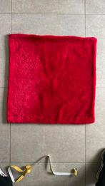 Grote Rode kussenhoes 70x70 cm heerlijk zacht, Ophalen of Verzenden, Zo goed als nieuw, Rood, Vierkant