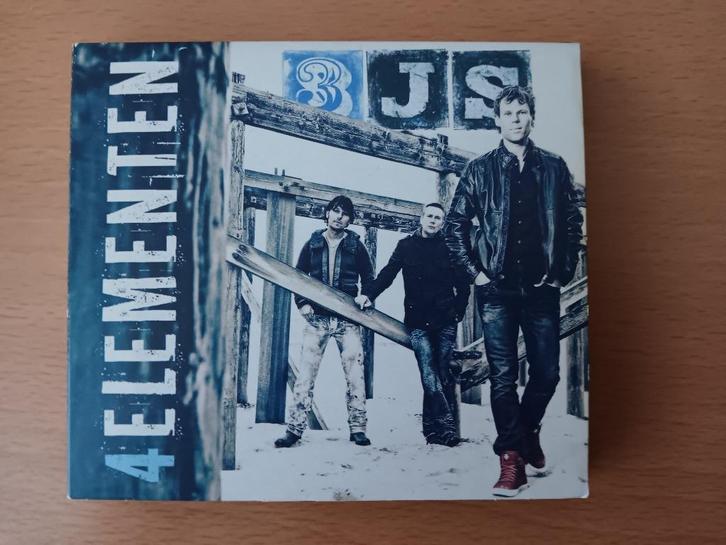 1 mooie originele CD's en 1 DVD van de 3JS - 4 Elementen, Cd's en Dvd's, Cd's | Nederlandstalig, Gebruikt, Levenslied of Smartlap