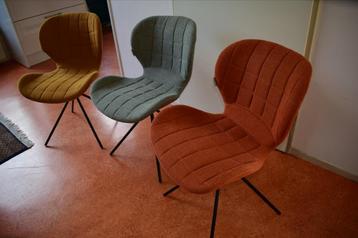 Eetkamerstoelen van het merk Zuiver, set van 3 stuks. beschikbaar voor biedingen
