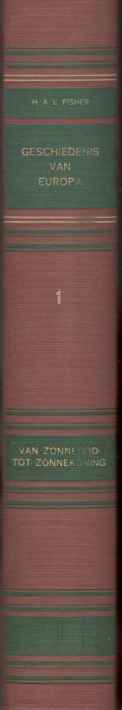 Geschiedenis van Europa. Van Zonnegod tot Zonnekoning., Boeken, Geschiedenis | Wereld, Gelezen, Europa, 20e eeuw of later, Ophalen of Verzenden