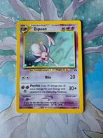 Pokemon neo discovery Espeon Holo near mint 1/75, Ophalen of Verzenden, Nieuw, Losse kaart, Foil