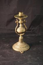 Antieke Cardanische kandelaar, Ophalen of Verzenden, Koper