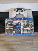 Playstation 4 wit 500gb inclusief alle toebehoren, Spelcomputers en Games, Spelcomputers | Sony PlayStation 4, Ophalen of Verzenden
