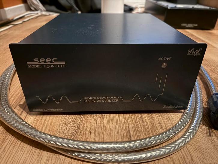 High end Seec HQSN-161U netfilter, Audio, Tv en Foto, Overige Audio, Tv en Foto, Gebruikt, Ophalen of Verzenden