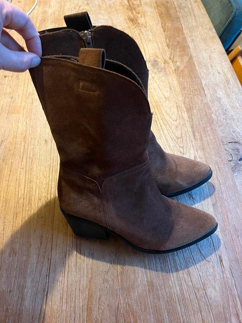 Gabor laarsjes boots cognac bruin maat 36/ 37 cowboy suède, Kleding | Dames, Schoenen, Gedragen, Hoge laarzen, Bruin, Ophalen of Verzenden