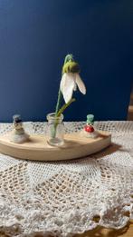 Sneeuwklokje witrokje waar kom jij vandaan, op jaartafel, Verzenden, Nieuw, Versiering, Wolvilt