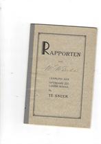 Sneek Rapporten uit de lagere school 1938-1944, Ophalen of Verzenden, 20e eeuw of later, Gelezen