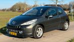 Nette Peugeot 207 1.4 16V 3-deurs – Grijs – ***Nieuwe APK***, Voorwielaandrijving, Stof, Zwart, 4 cilinders
