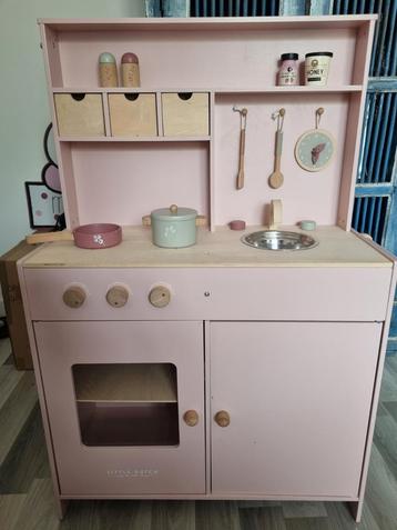 Little Dutch Roze Speelkeuken - Compleet! beschikbaar voor biedingen