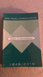 Jurisprudentie Staats- en bestuursrecht 1849-2015, Ophalen of Verzenden, Alpha, Gelezen, WO