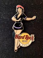 Hard rock cafe Parijs Girl of Rock serverster rode baret pin, Ophalen of Verzenden, Zo goed als nieuw