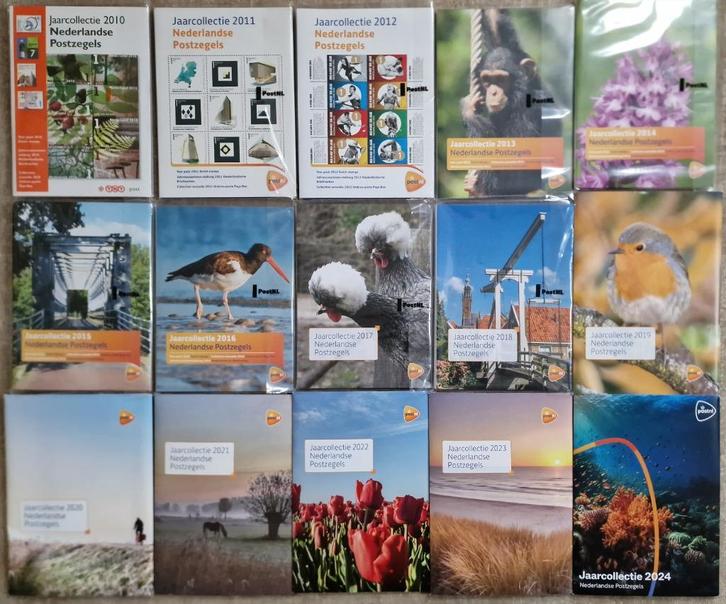 Jaarcollecties Nederland 2001 - 2024 zie beschrijving., Postzegels en Munten, Postzegels | Nederland, Postfris, Na 1940, Ophalen of Verzenden