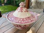 Mason’s Stratford Pink dekschaal, Antiek en Kunst, Antiek | Schalen, Ophalen