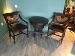 Javaanse Stijl Koffieset met 2 Stoelen, Ophalen