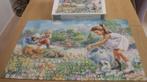 Puzzel 1000 stukjes Nostalgische puzzel Tuinidylle, Ophalen of Verzenden, Zo goed als nieuw