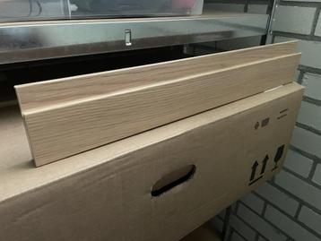 VOXTORP Ladefront, eikenpatroon, 60x10 cm